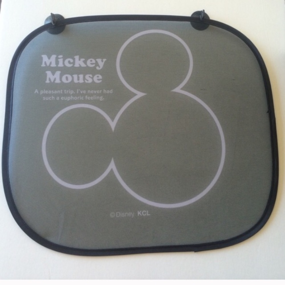 Set Of 2.Mickey car window shades.